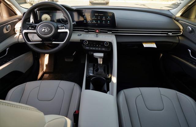 new 2023 Hyundai Elantra HEV car, priced at $29,695