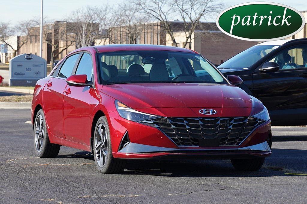 new 2023 Hyundai Elantra HEV car, priced at $29,695