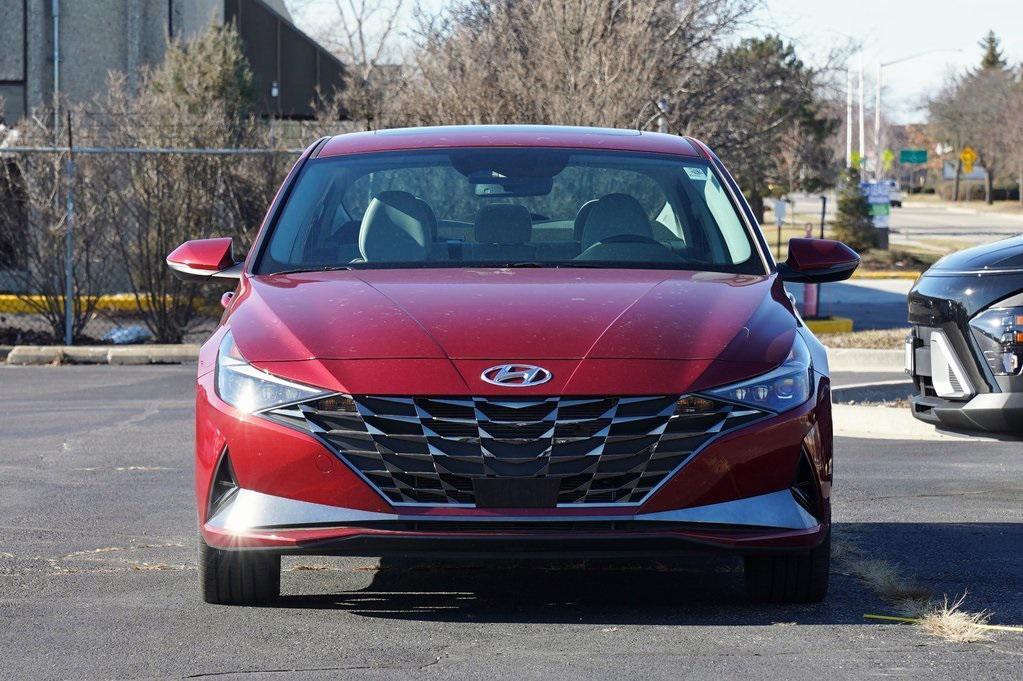 new 2023 Hyundai Elantra HEV car, priced at $29,695