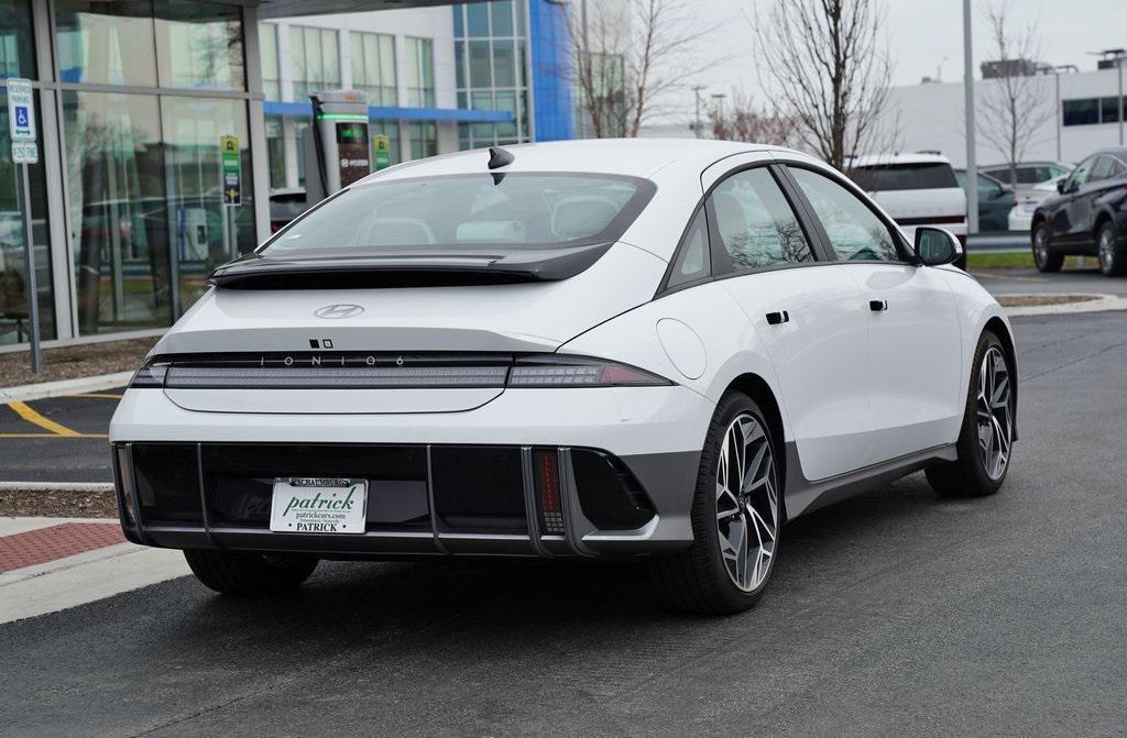 new 2025 Hyundai IONIQ 6 car, priced at $49,375
