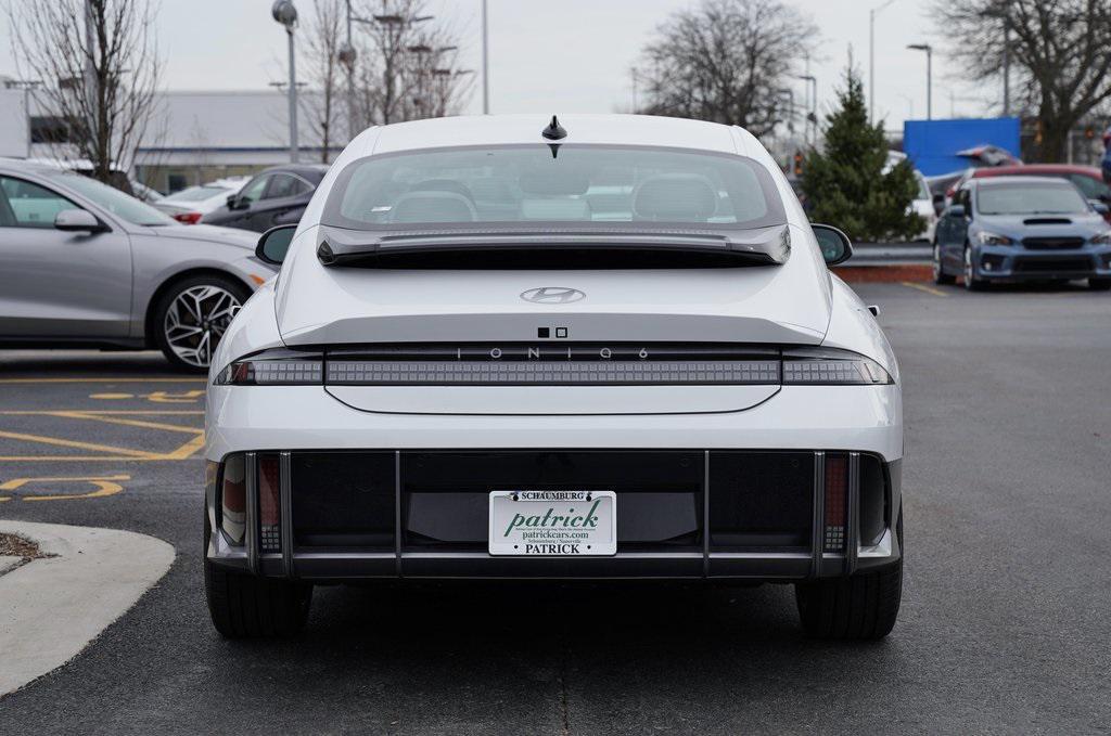new 2025 Hyundai IONIQ 6 car, priced at $49,375