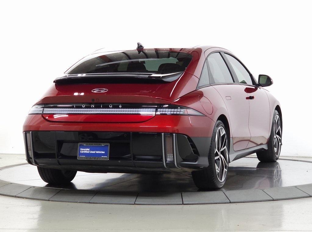 used 2023 Hyundai IONIQ 6 car, priced at $26,498