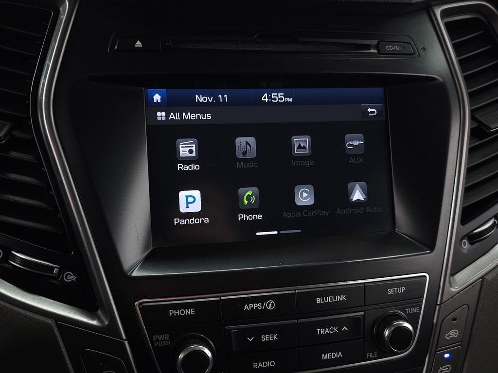 used 2018 Hyundai Santa Fe car, priced at $14,995