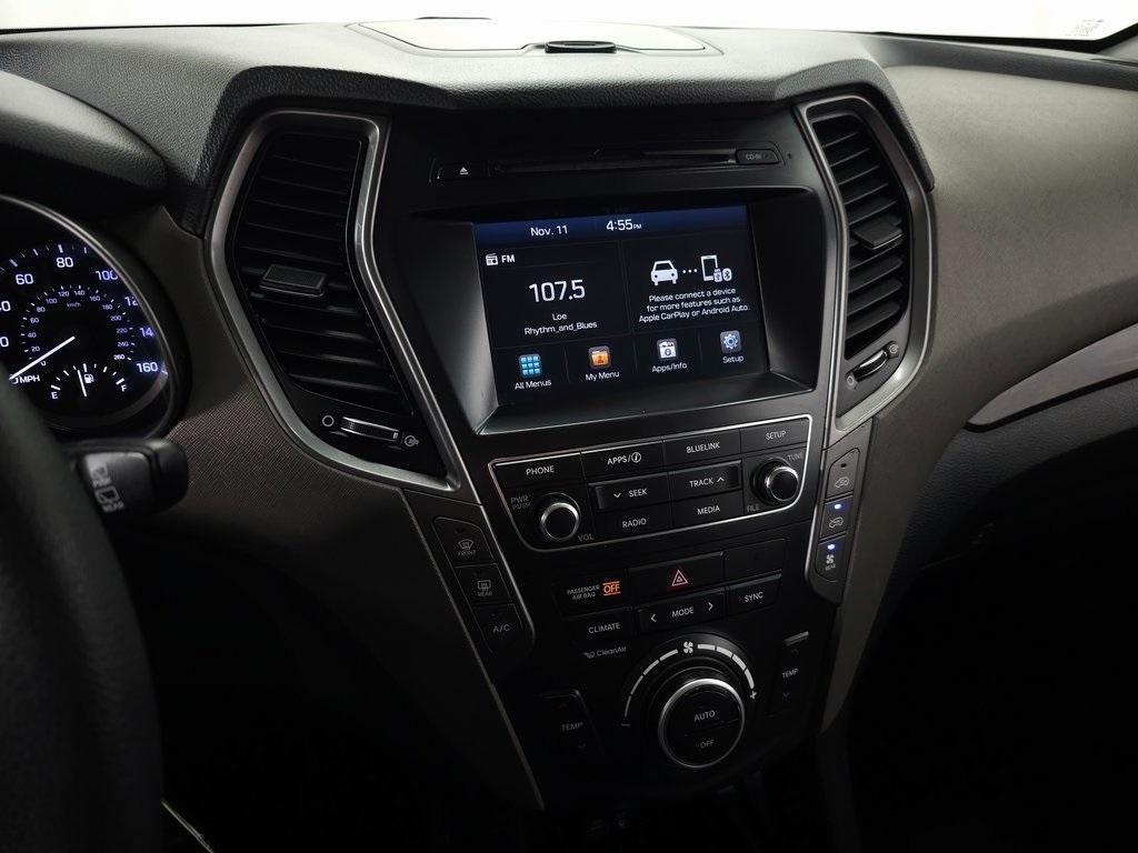 used 2018 Hyundai Santa Fe car, priced at $14,995