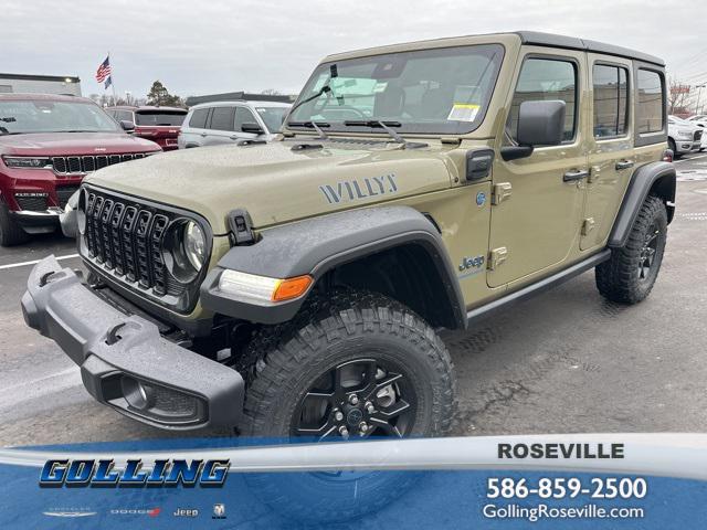 new 2025 Jeep Wrangler 4xe car, priced at $56,610