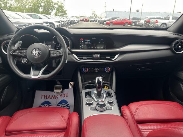 used 2022 Alfa Romeo Stelvio car, priced at $30,000