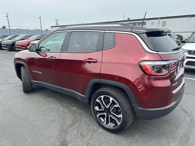 used 2022 Jeep Compass car, priced at $23,995
