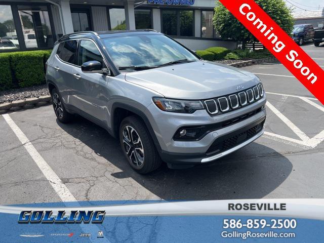 used 2022 Jeep Compass car, priced at $25,995