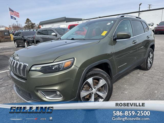 used 2019 Jeep Cherokee car, priced at $18,000