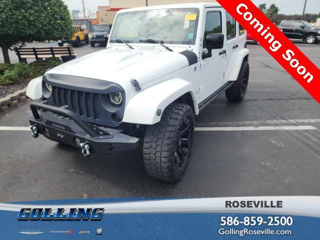 used 2015 Jeep Wrangler Unlimited car, priced at $20,495