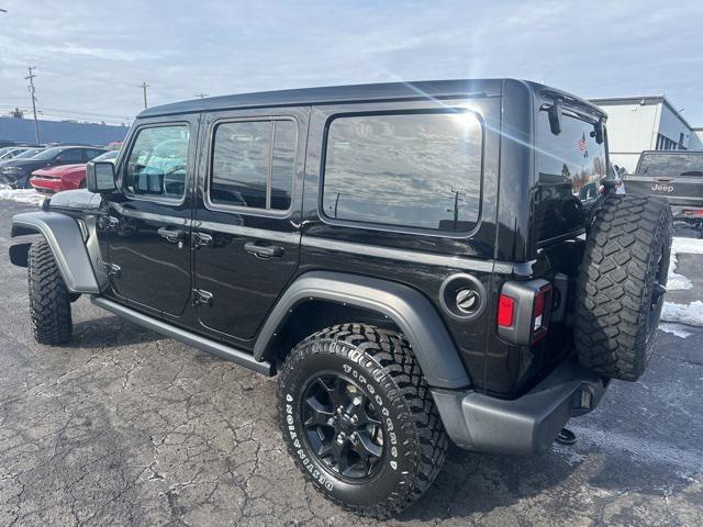 used 2021 Jeep Wrangler car, priced at $28,000