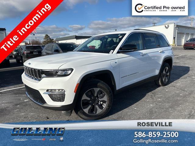 used 2022 Jeep Grand Cherokee 4xe car, priced at $33,999