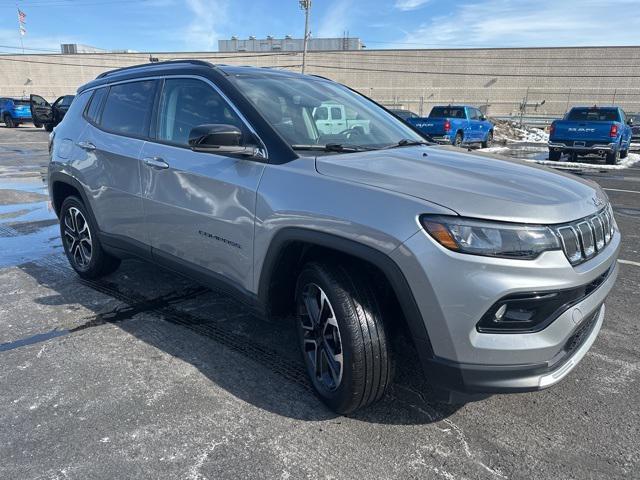 used 2022 Jeep Compass car, priced at $23,000