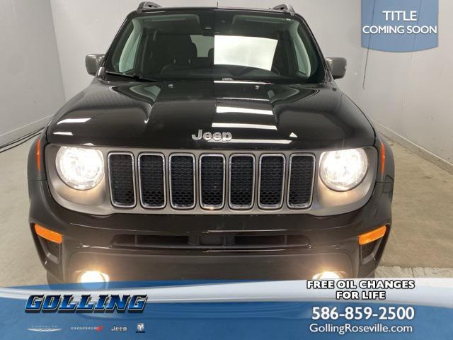 used 2021 Jeep Renegade car, priced at $18,999