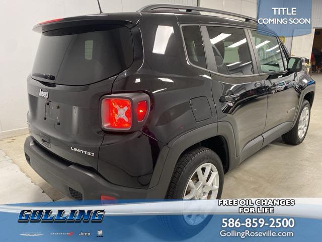 used 2021 Jeep Renegade car, priced at $18,999