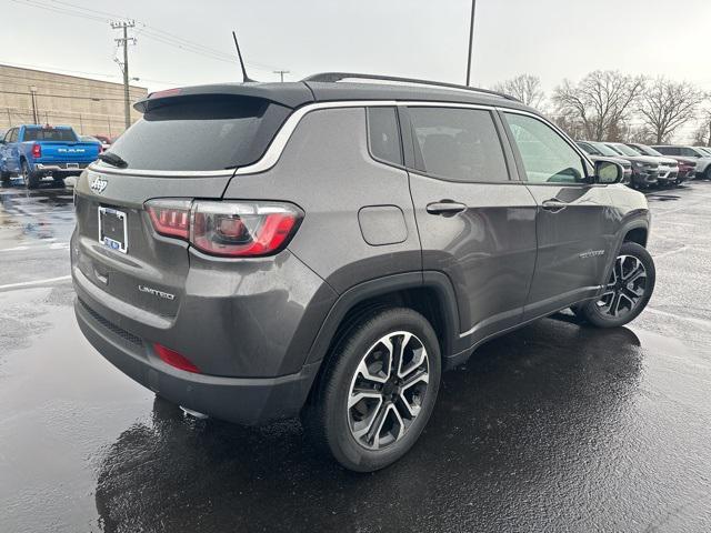 used 2022 Jeep Compass car, priced at $24,000