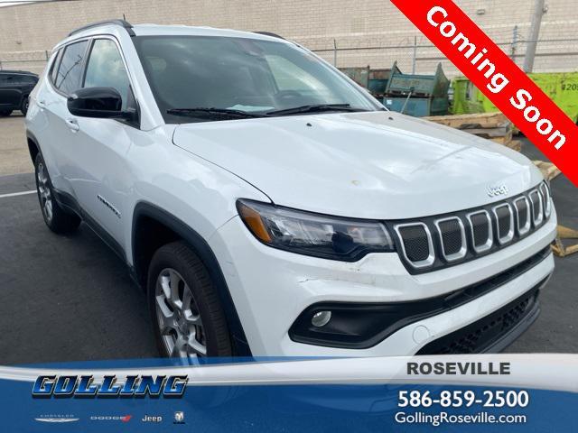 used 2022 Jeep Compass car, priced at $24,495