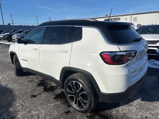 used 2023 Jeep Compass car, priced at $25,000