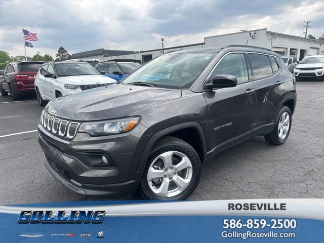used 2022 Jeep Compass car, priced at $21,995