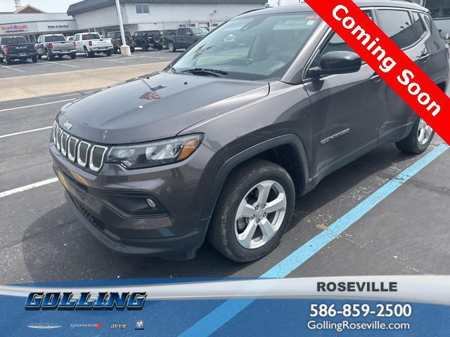 used 2022 Jeep Compass car, priced at $21,995