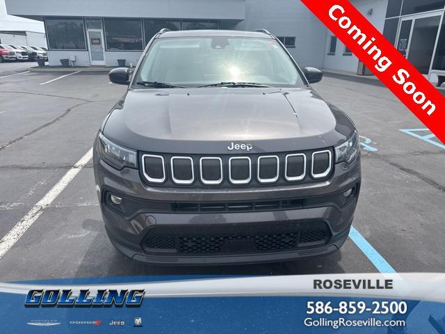 used 2022 Jeep Compass car, priced at $21,995