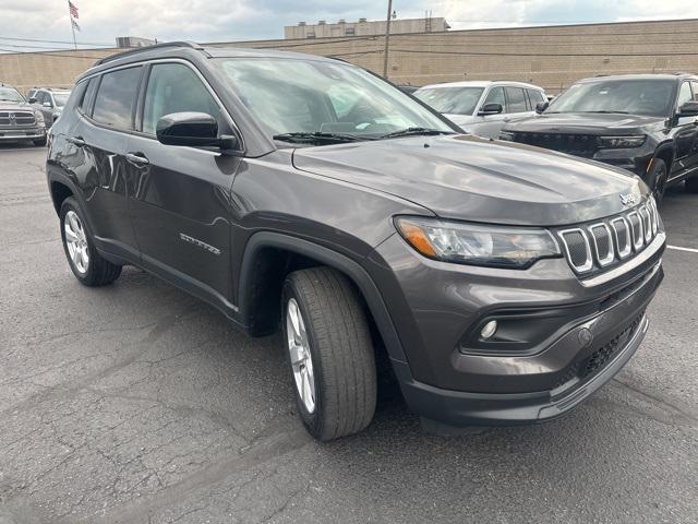 used 2022 Jeep Compass car, priced at $21,995
