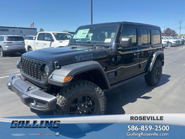 new 2025 Jeep Wrangler 4xe car, priced at $56,998