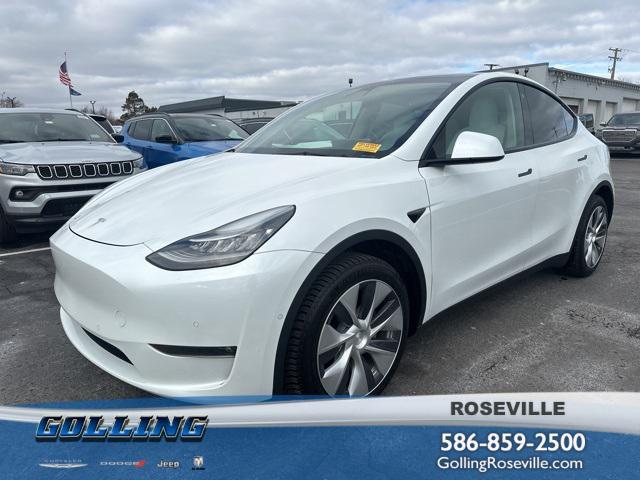 used 2021 Tesla Model Y car, priced at $24,000