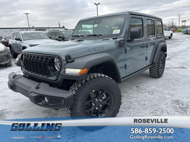 new 2025 Jeep Wrangler 4xe car, priced at $56,610