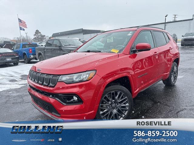 used 2022 Jeep Compass car, priced at $22,800