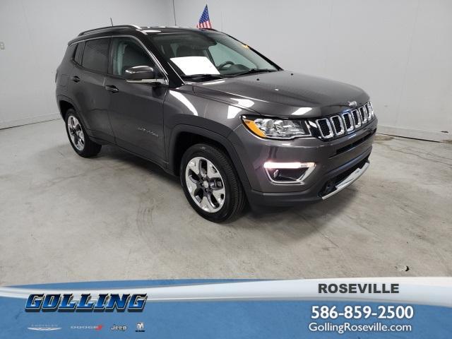 used 2021 Jeep Compass car, priced at $24,295