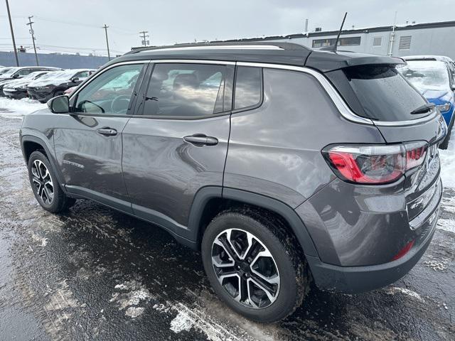 used 2022 Jeep Compass car, priced at $23,500