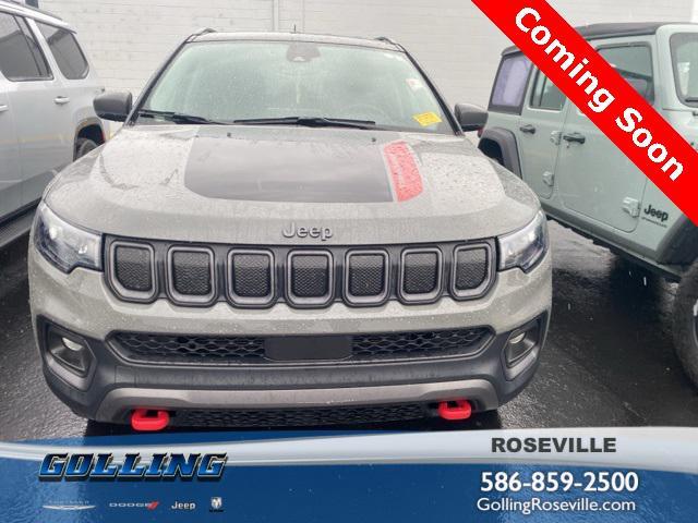 used 2022 Jeep Compass car, priced at $24,995