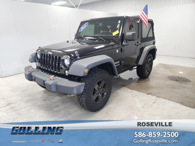 used 2015 Jeep Wrangler car, priced at $17,495