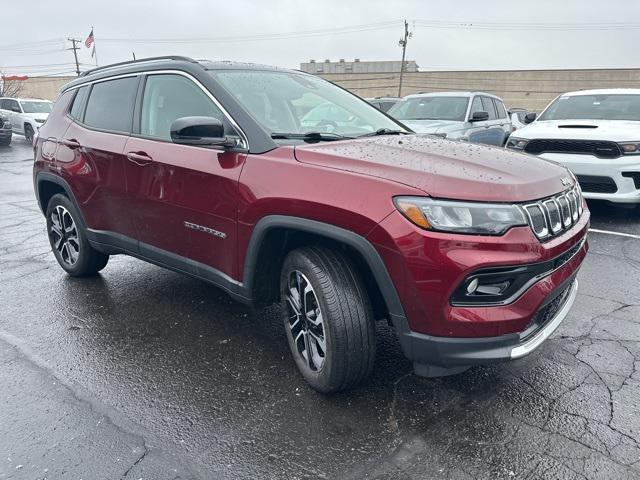 used 2022 Jeep Compass car, priced at $23,500