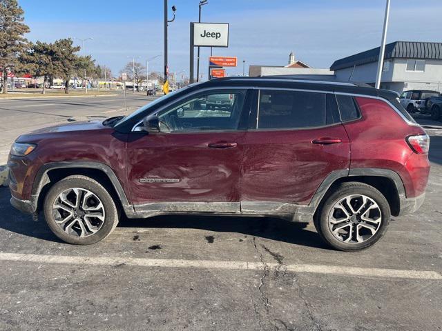 used 2022 Jeep Compass car, priced at $24,000