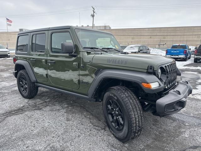 used 2021 Jeep Wrangler car, priced at $29,629