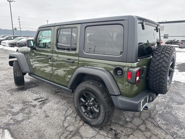 used 2021 Jeep Wrangler car, priced at $29,629