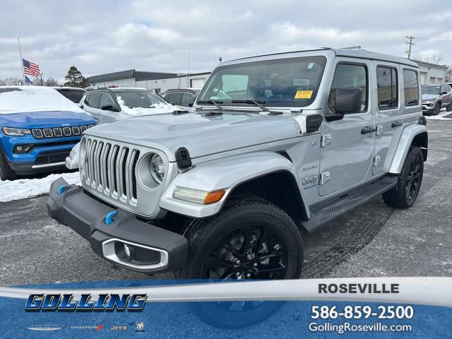 used 2023 Jeep Wrangler 4xe car, priced at $38,000