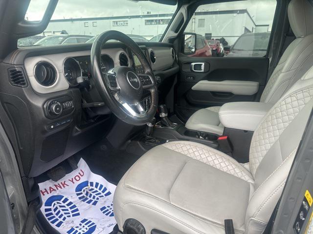 used 2022 Jeep Wrangler Unlimited 4xe car, priced at $36,995