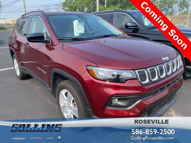used 2022 Jeep Compass car, priced at $22,995