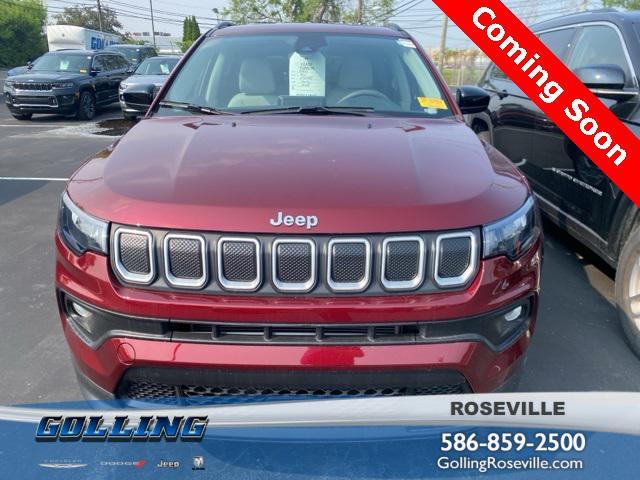 used 2022 Jeep Compass car, priced at $22,995