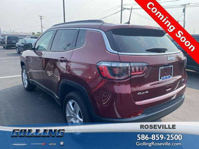 used 2022 Jeep Compass car, priced at $22,995