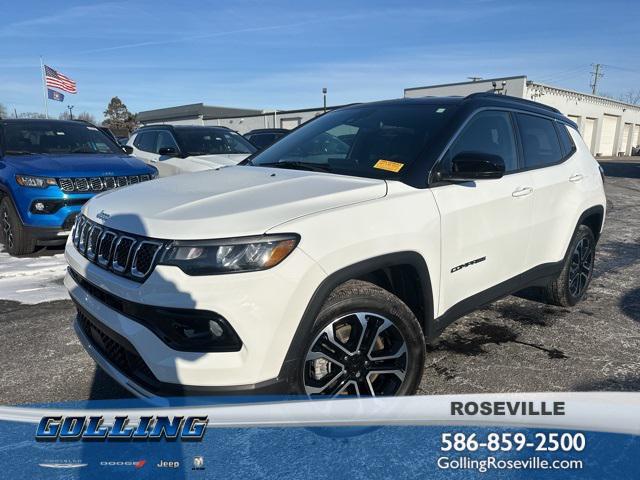 used 2023 Jeep Compass car, priced at $24,000