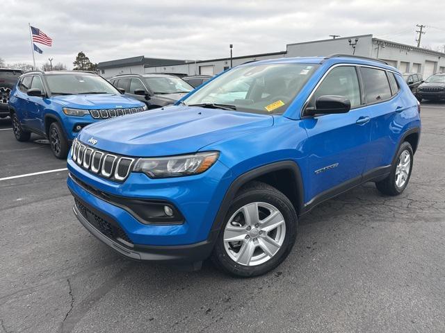 used 2022 Jeep Compass car, priced at $23,000