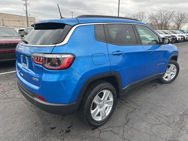 used 2022 Jeep Compass car, priced at $23,000