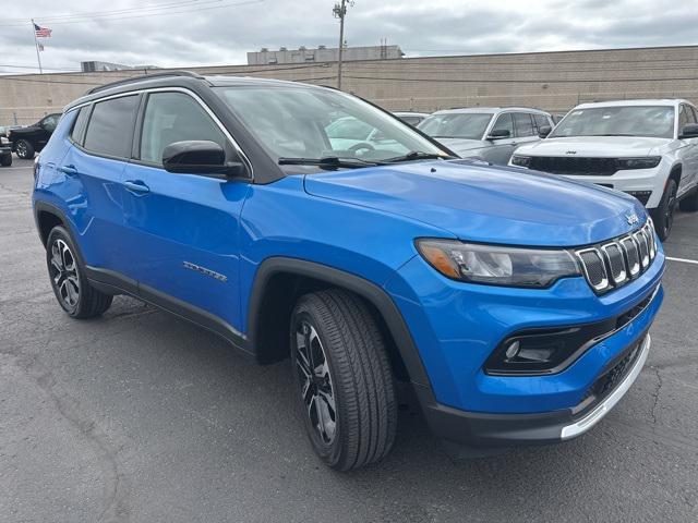 used 2022 Jeep Compass car, priced at $24,500