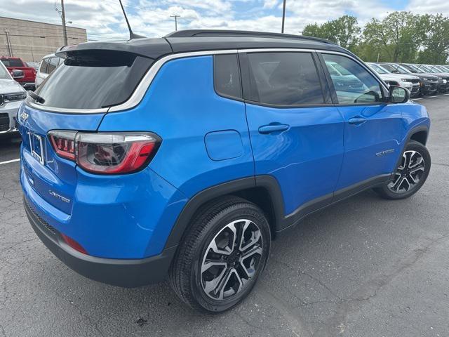 used 2022 Jeep Compass car, priced at $24,500