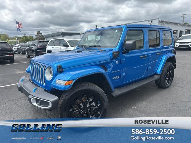 used 2022 Jeep Wrangler Unlimited 4xe car, priced at $33,000