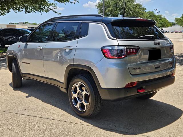 used 2022 Jeep Compass car, priced at $24,500